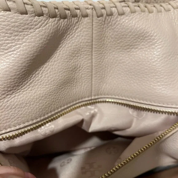 Tory Burch Tan/pink Leather Tote Bag - Picture 8 of 13